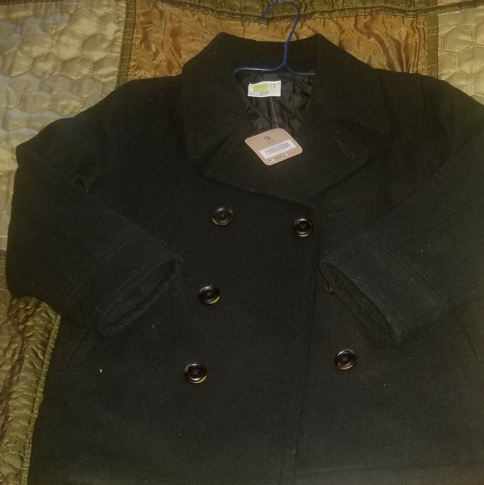 Boys Pea Coat (Size 5/6)